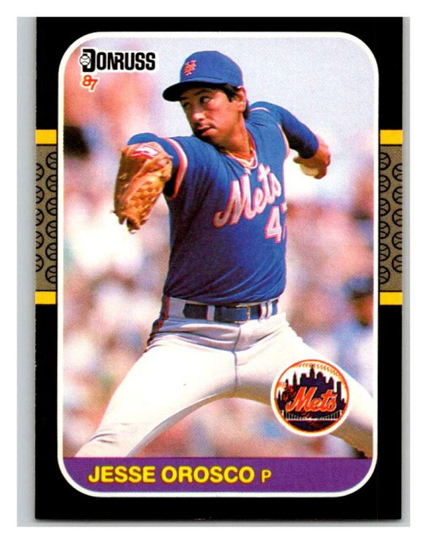 1987 Donruss #439 Jesse Orosco VG New York Mets 