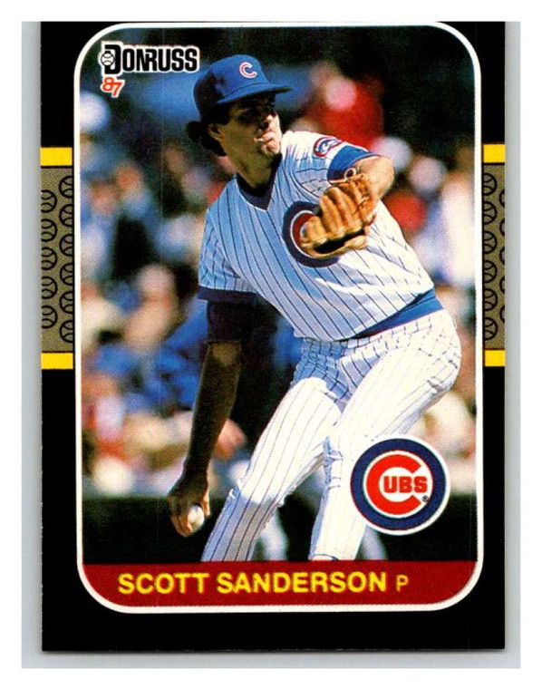 1987 Donruss #447 Scott Sanderson VG Chicago Cubs 