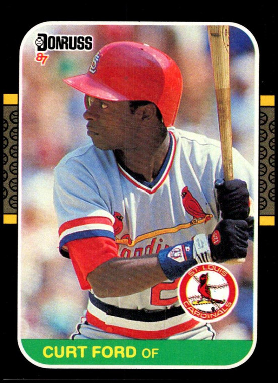 1987 Donruss #454 Curt Ford VG St. Louis Cardinals 