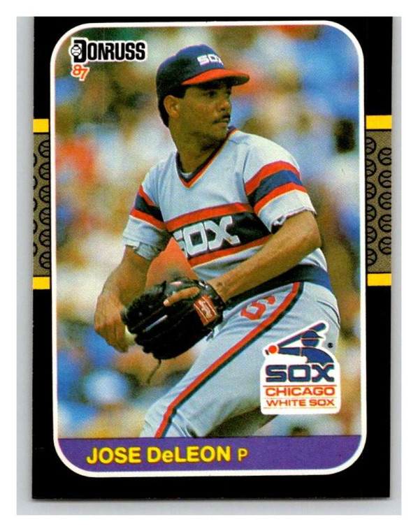 1987 Donruss #457 Jose DeLeon VG Chicago White Sox 
