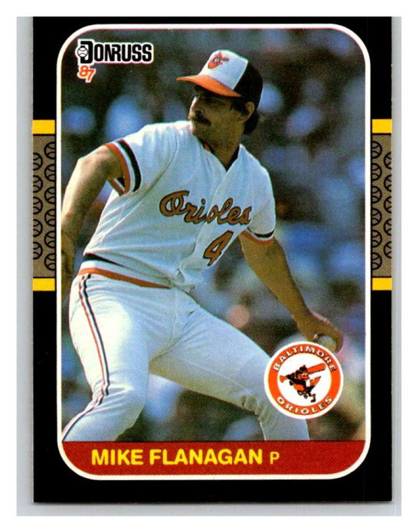 1987 Donruss #459 Mike Flanagan VG Baltimore Orioles 