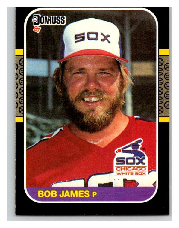 1987 Donruss #493 Bob James VG Chicago White Sox 