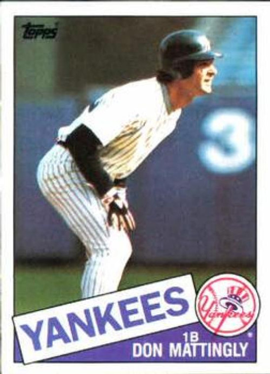 1985 Topps #665 Don Mattingly VG New York Yankees 