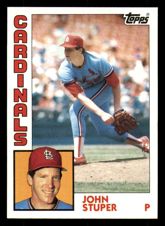 1984 Topps #49 John Stuper VG St. Louis Cardinals 