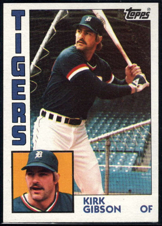 1984 Topps #65 Kirk Gibson VG Detroit Tigers 