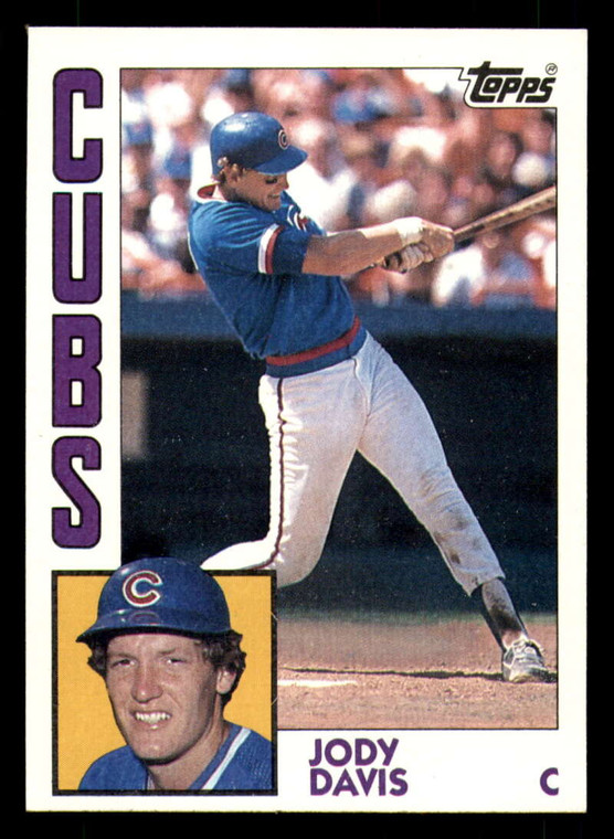 1984 Topps #73 Jody Davis VG Chicago Cubs 