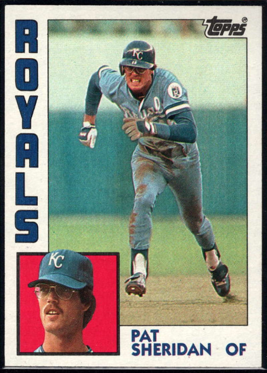 1984 Topps #121 Pat Sheridan VG Kansas City Royals 