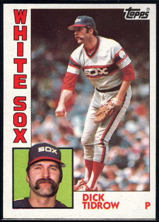 1984 Topps #153 Dick Tidrow VG Chicago White Sox 