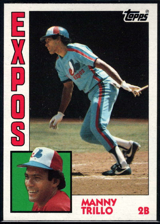 1984 Topps #180 Manny Trillo VG Montreal Expos 
