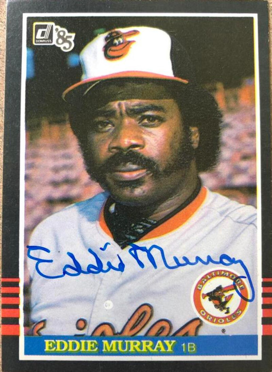 SOLD 106092 Eddie Murray Autographed 1985 Donruss #47