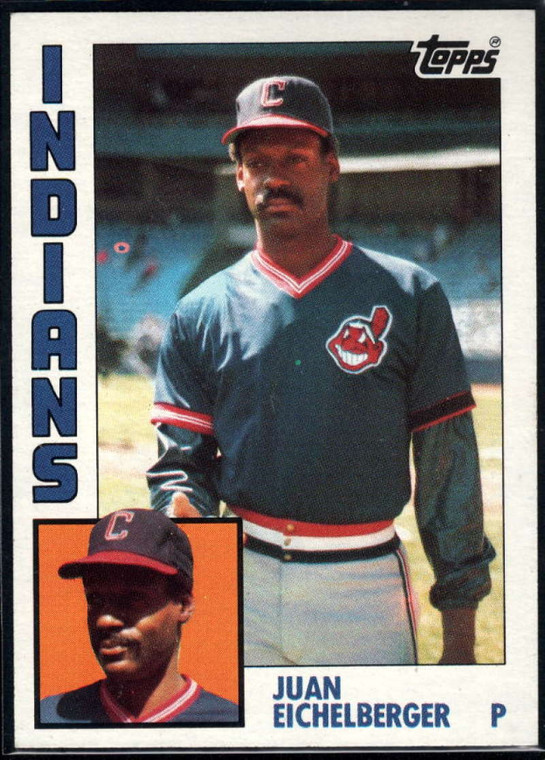 1984 Topps #226 Juan Eichelberger VG Cleveland Indians 