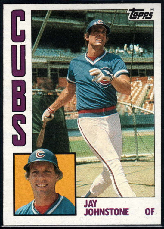 1984 Topps #249 Jay Johnstone VG Chicago Cubs 