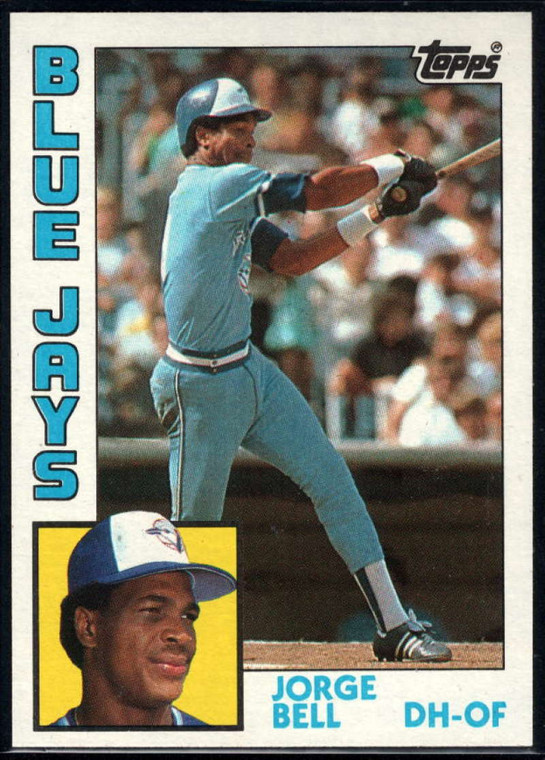 1984 Topps #278 Jorge Bell VG Toronto Blue Jays 