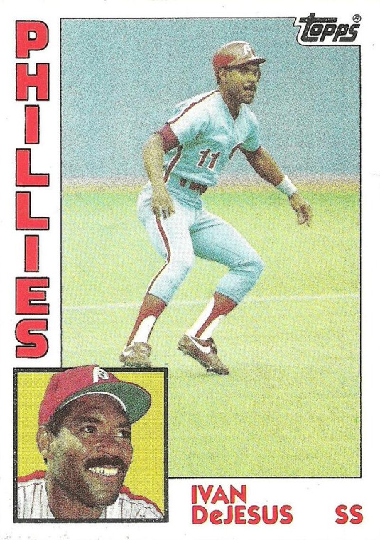 1984 Topps #279 Ivan DeJesus VG Philadelphia Phillies 