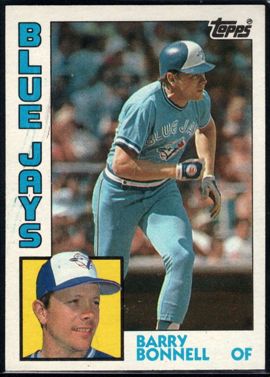 1984 Topps #302 Barry Bonnell VG Toronto Blue Jays 