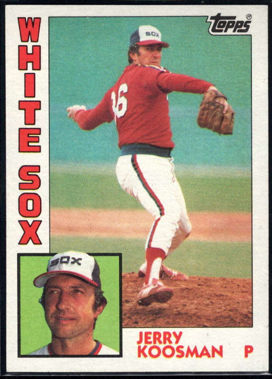 1984 Topps #311 Jerry Koosman VG Chicago White Sox 