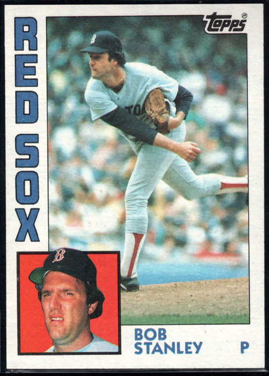 1984 Topps #320 Bob Stanley VG Boston Red Sox 