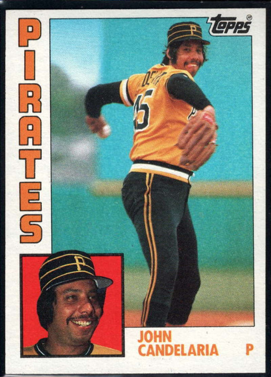 1984 Topps #330 John Candelaria VG Pittsburgh Pirates 