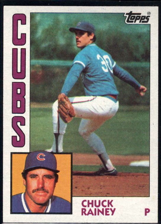 1984 Topps #334 Chuck Rainey VG Chicago Cubs 