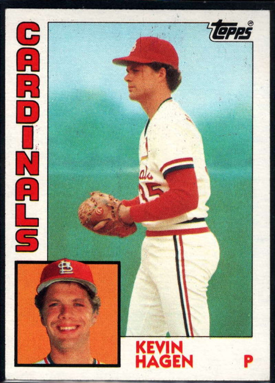 1984 Topps #337 Kevin Hagen VG RC Rookie St. Louis Cardinals 