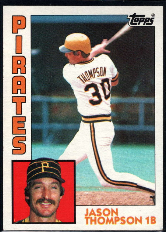 1984 Topps #355 Jason Thompson VG Pittsburgh Pirates 