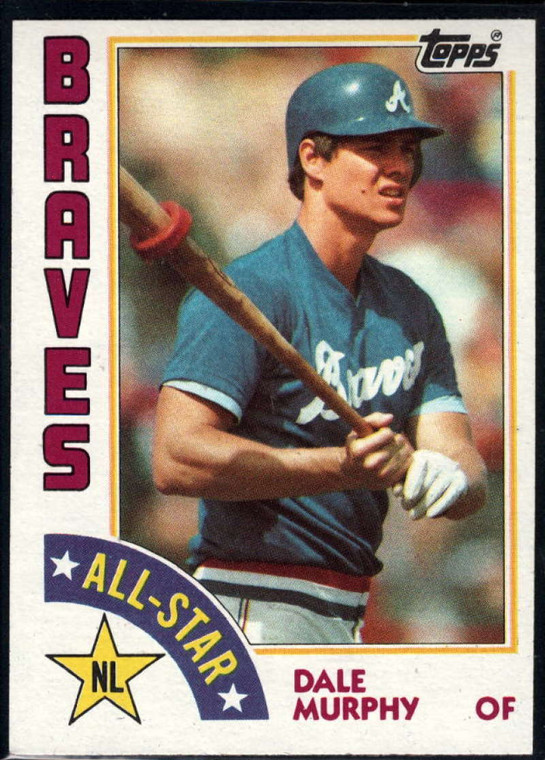 1984 Topps #391 Dale Murphy AS VG Atlanta Braves 