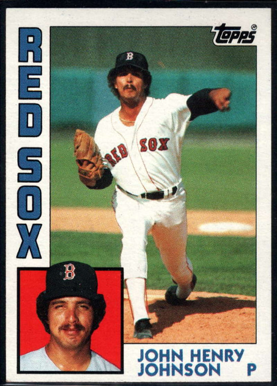 1984 Topps #419 John Henry Johnson VG Boston Red Sox 