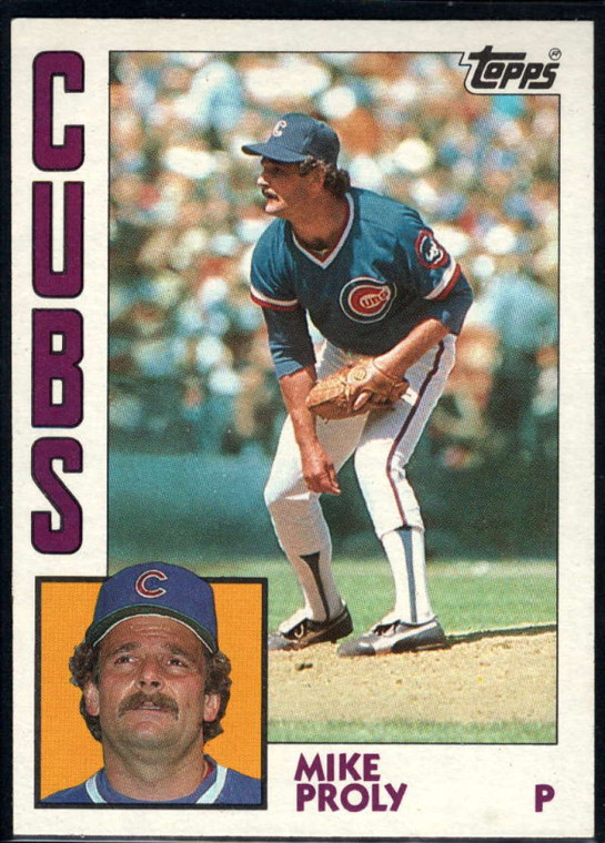 1984 Topps #437 Mike Proly VG Chicago Cubs 