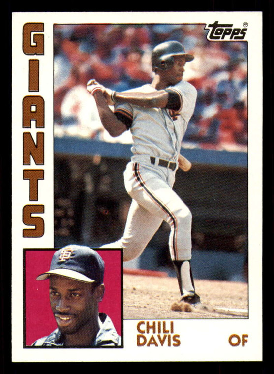 1984 Topps #494 Chili Davis VG San Francisco Giants 