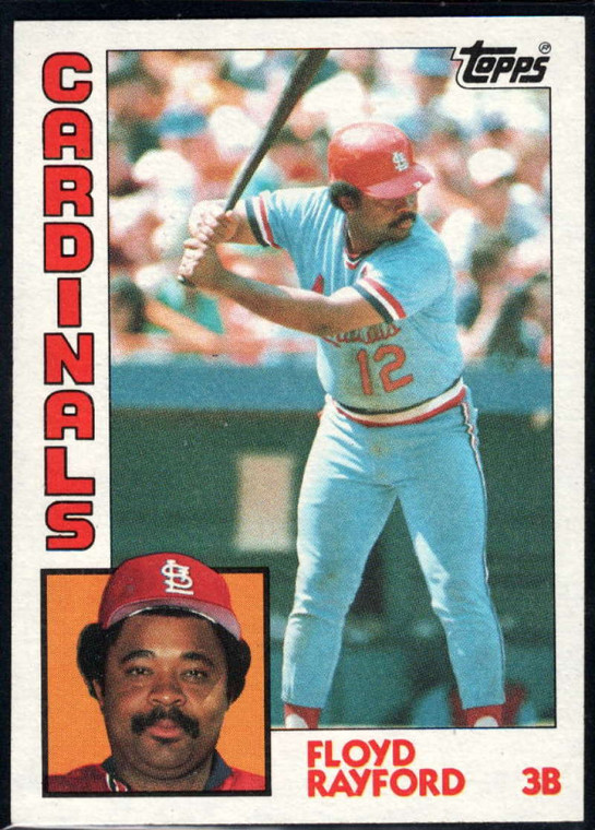 1984 Topps #514 Floyd Rayford VG St. Louis Cardinals 