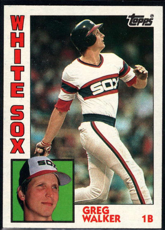 1984 Topps #518 Greg Walker VG Chicago White Sox 