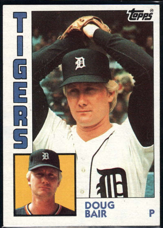 1984 Topps #536 Doug Bair VG Detroit Tigers 