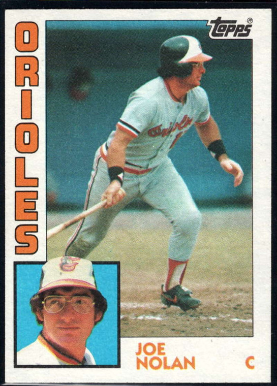 1984 Topps #553 Joe Nolan VG Baltimore Orioles 