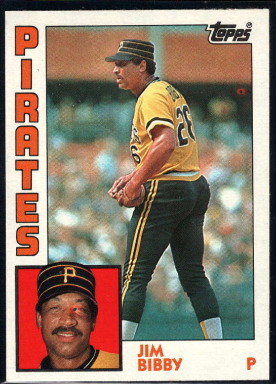 1984 Topps #566 Jim Bibby VG Pittsburgh Pirates 