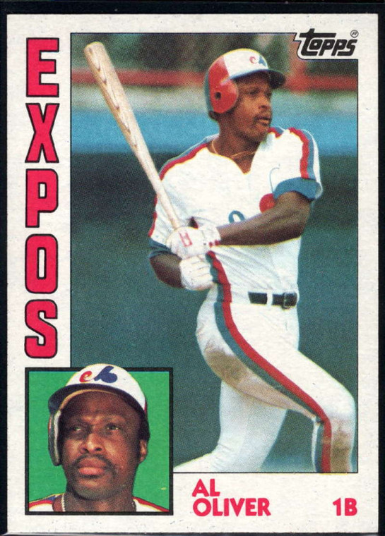 1984 Topps #620 Al Oliver VG Montreal Expos 