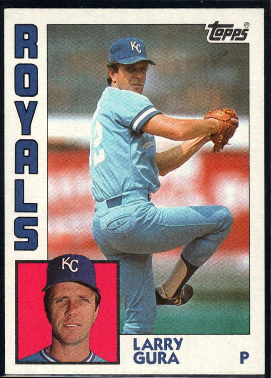 1984 Topps #625 Larry Gura VG Kansas City Royals 
