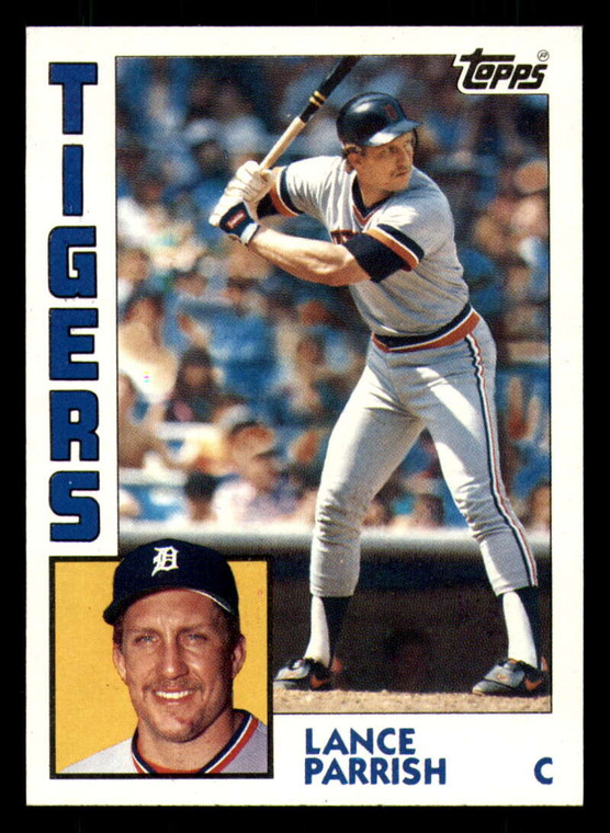 1984 Topps #640 Lance Parrish VG Detroit Tigers 