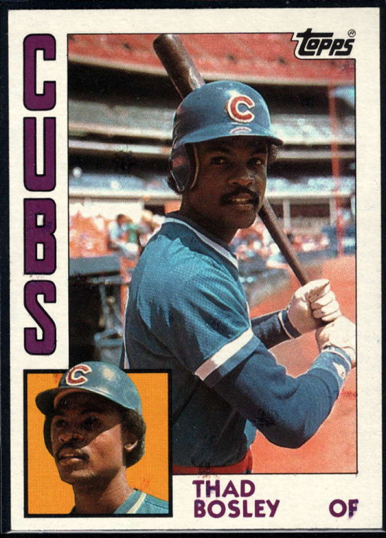 1984 Topps #657 Thad Bosley VG Chicago Cubs 