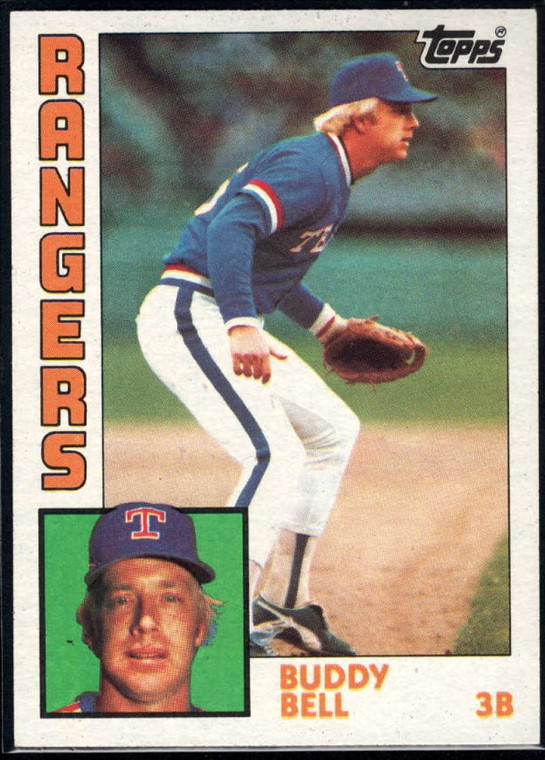 1984 Topps #665 Buddy Bell VG Texas Rangers 