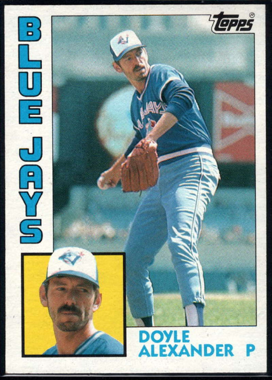 1984 Topps #677 Doyle Alexander VG Toronto Blue Jays 
