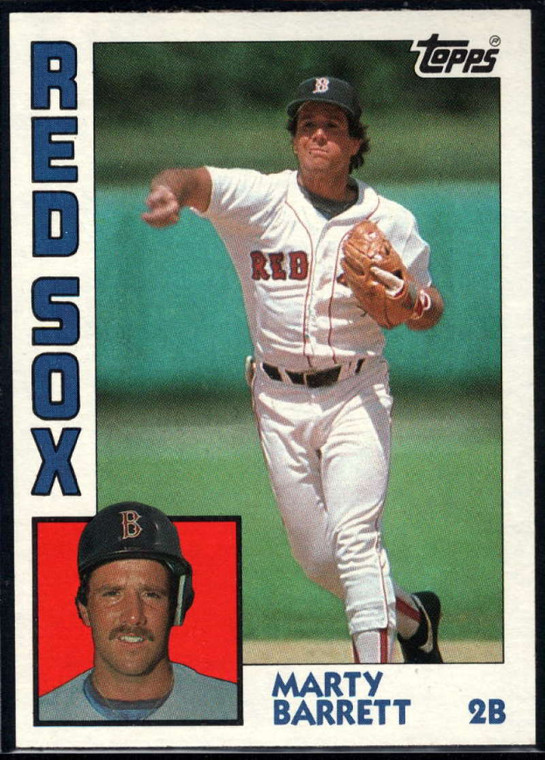 1984 Topps #683 Marty Barrett VG RC Rookie Boston Red Sox 