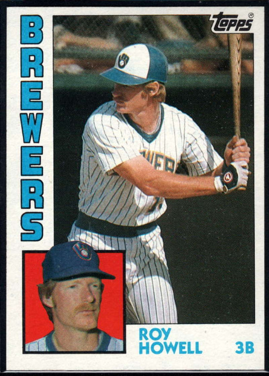 1984 Topps #687 Roy Howell VG Milwaukee Brewers 