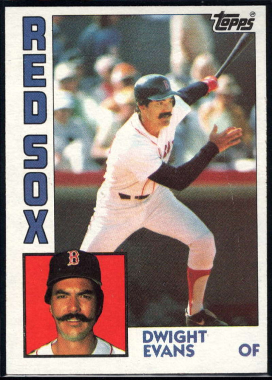 1984 Topps #720 Dwight Evans VG Boston Red Sox 