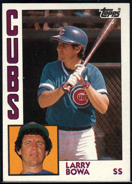 1984 Topps #757 Larry Bowa VG Chicago Cubs 