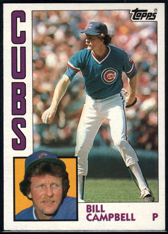 1984 Topps #787 Bill Campbell VG Chicago Cubs 