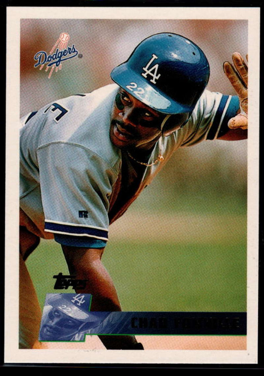 1996 Topps #402 Chad Fonville VG Los Angeles Dodgers 