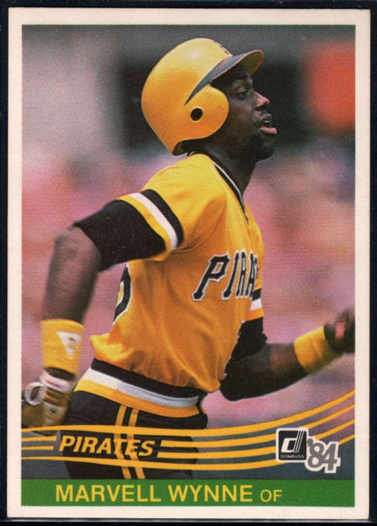 1984 Donruss #508 Marvell Wynne VG Pittsburgh Pirates 