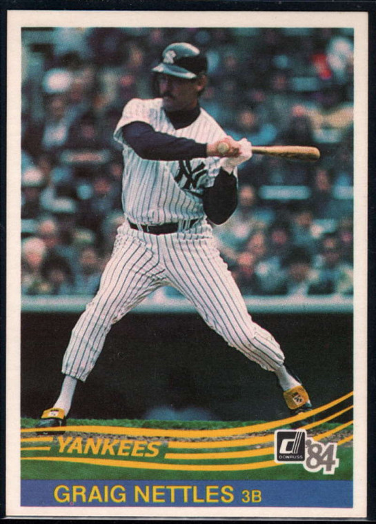 1984 Donruss #518 Graig Nettles VG New York Yankees 