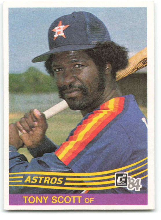 1984 Donruss #527 Tony Scott VG Houston Astros 