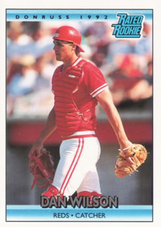 1992 Donruss #399 Dan Wilson RR VG Cincinnati Reds 